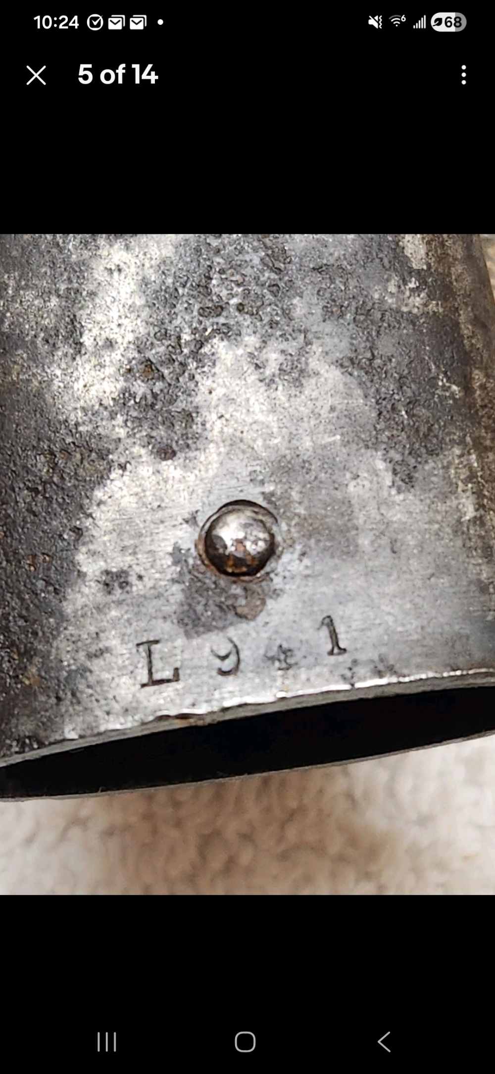 Chilean Mauser Model 1895 Long Bayonet & Original Scabbard WKC Solingen Kru-img-4