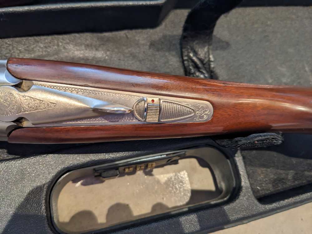 Factory Engraved Beretta Silver Pigeon Sporting 12GA 30" SP1 Case-img-25