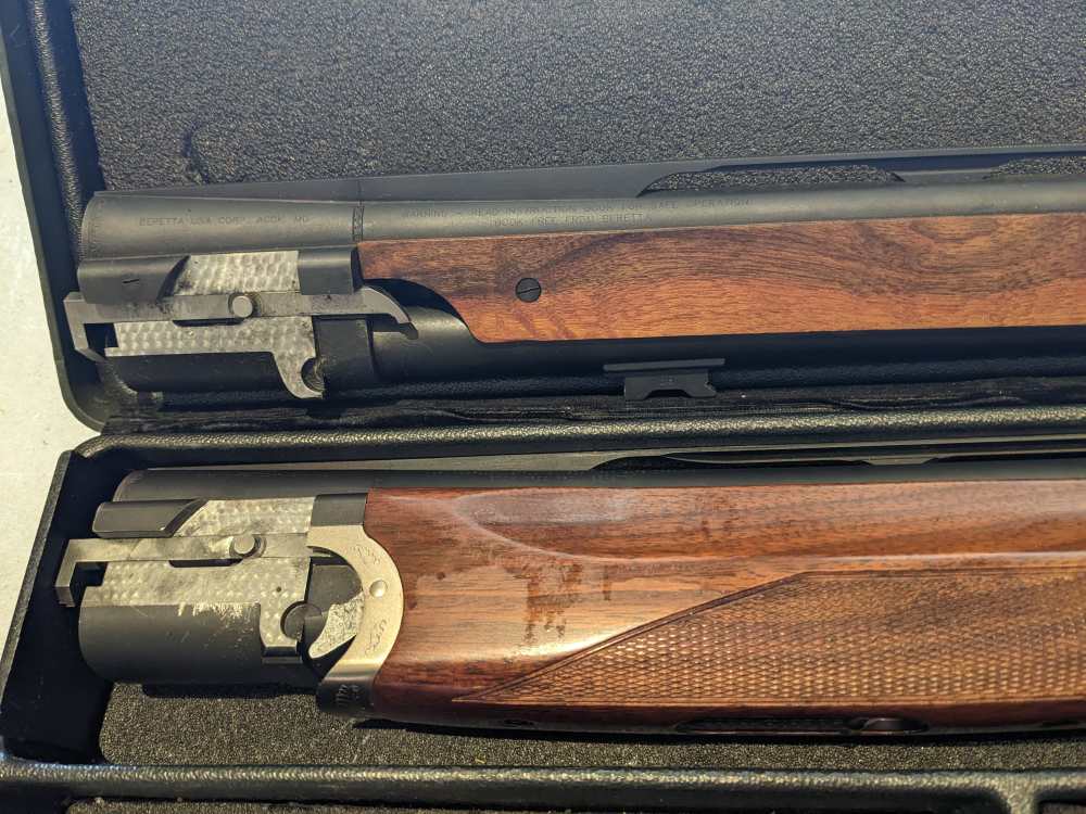 Factory Engraved Beretta Silver Pigeon Sporting 12GA 30" SP1 Case-img-16