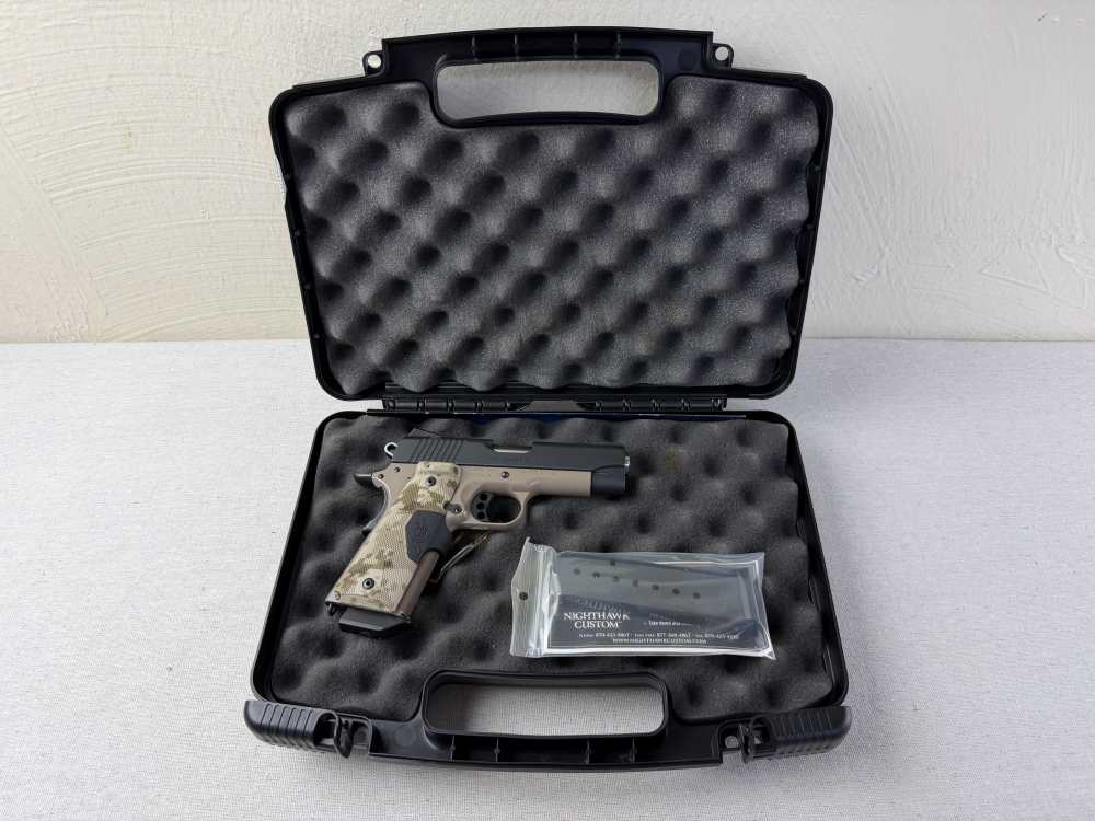 Kimber 1911 Pro Covert II 45 ACP 3.75" Two Tone Crimson Trace W/Box-img-0
