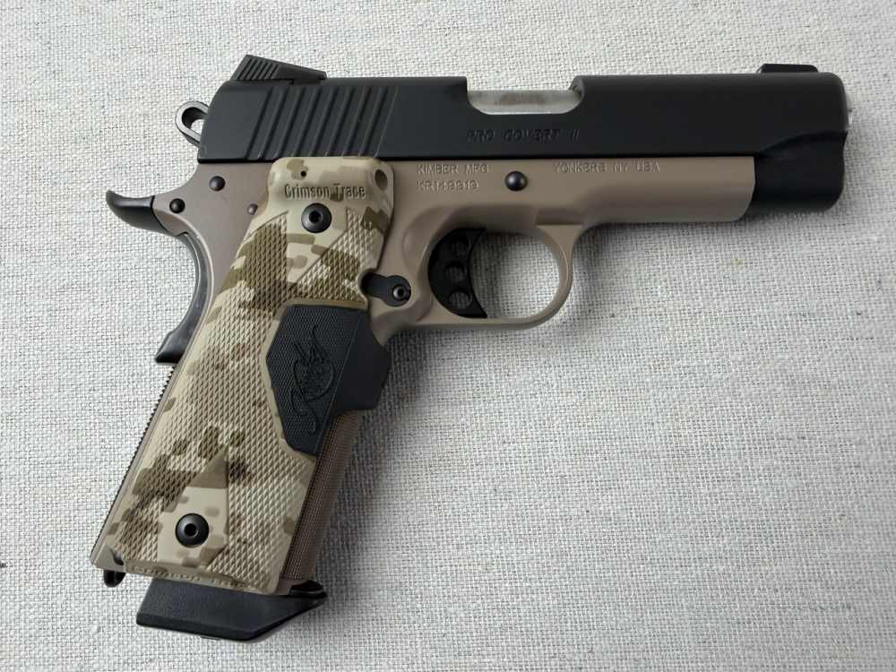 Kimber 1911 Pro Covert II 45 ACP 3.75" Two Tone Crimson Trace W/Box-img-15