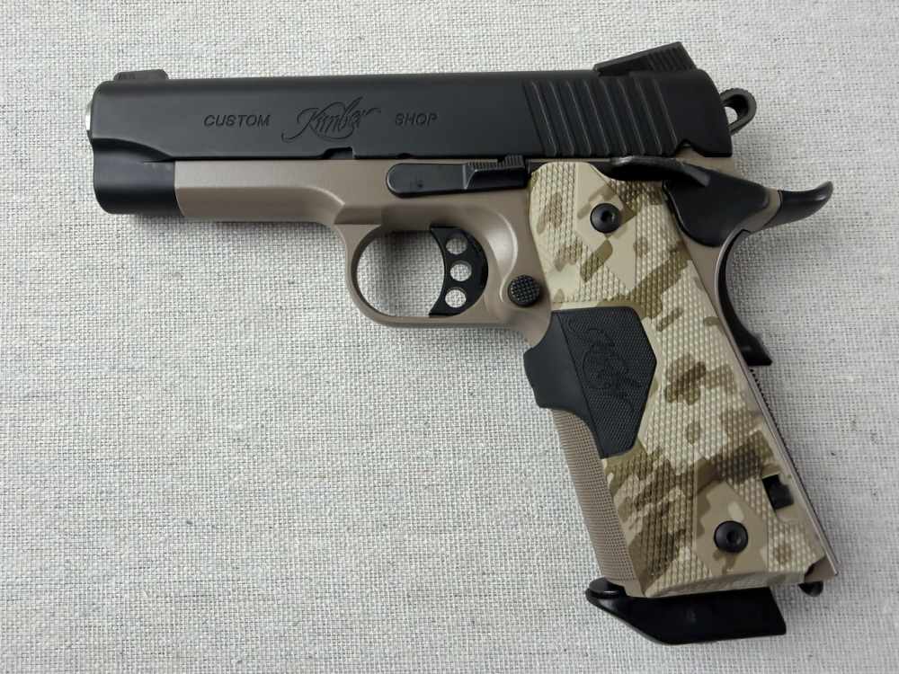 Kimber 1911 Pro Covert II 45 ACP 3.75" Two Tone Crimson Trace W/Box-img-13