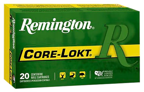 Remington Core-Lokt Rifle Ammunition .30-06 Sprg 220 gr SP 2410 fps 20/ct-img-1