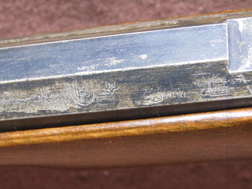Davide Pedersoli 45 Cal Black Powder Percussion Pistol 10" Oct BRL VG Bore-img-14