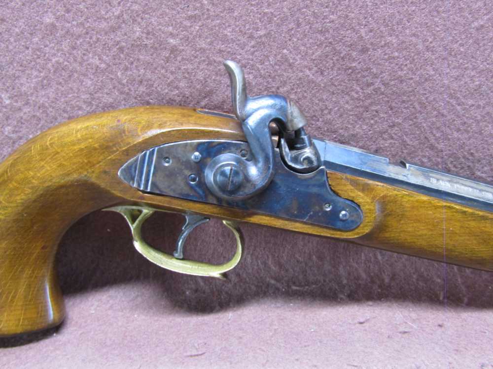 Davide Pedersoli 45 Cal Black Powder Percussion Pistol 10" Oct BRL VG Bore-img-7