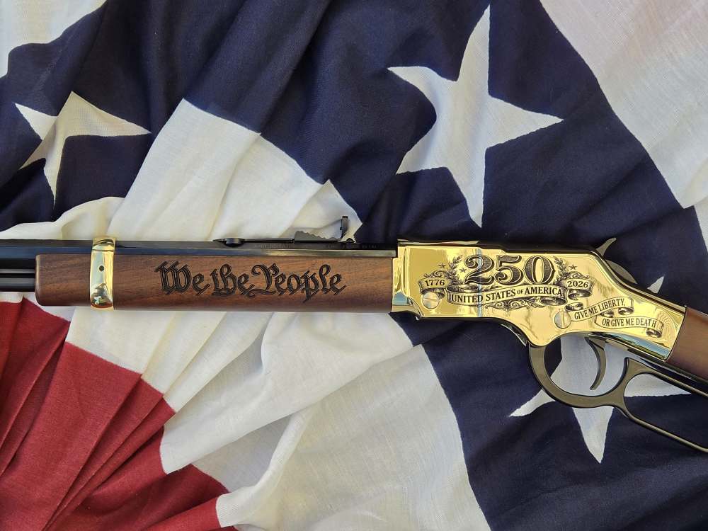 America 250th Anniversary Engraved Henry Golden Boy *Limited Edition -img-5