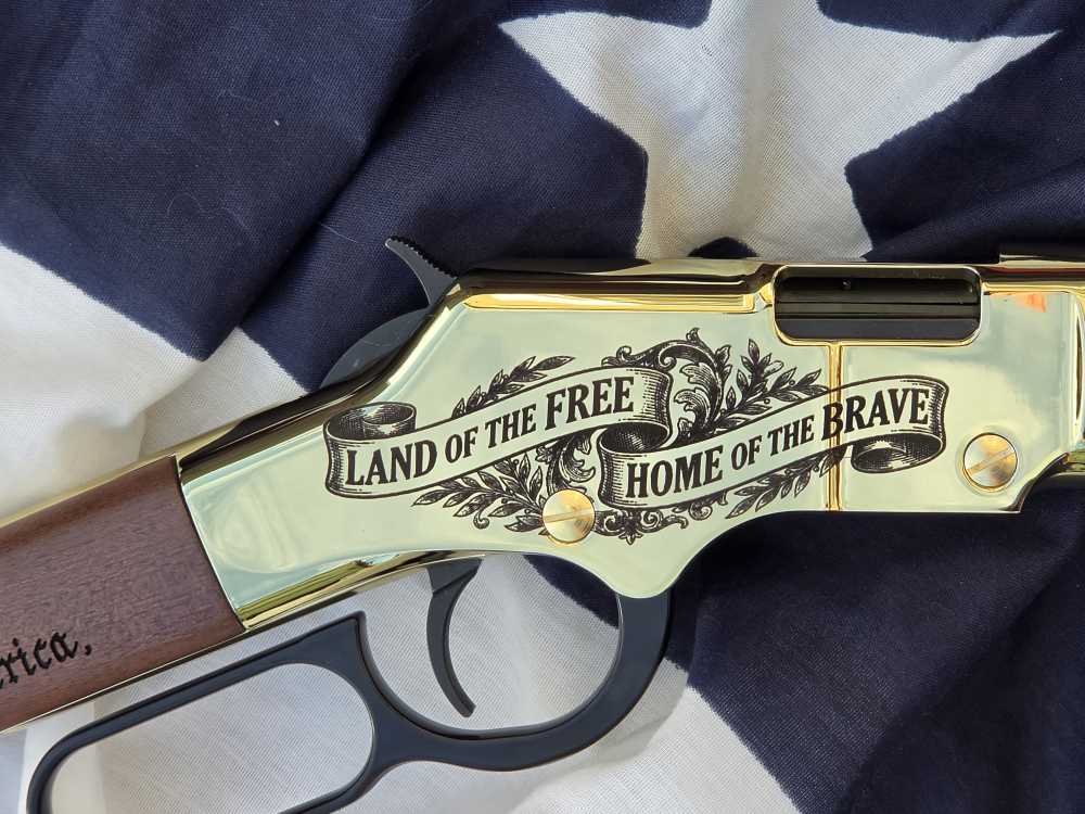 America 250th Anniversary Engraved Henry Golden Boy *Limited Edition -img-2