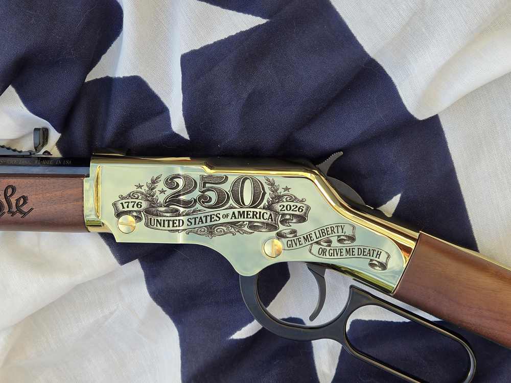 America 250th Anniversary Engraved Henry Golden Boy *Limited Edition -img-3