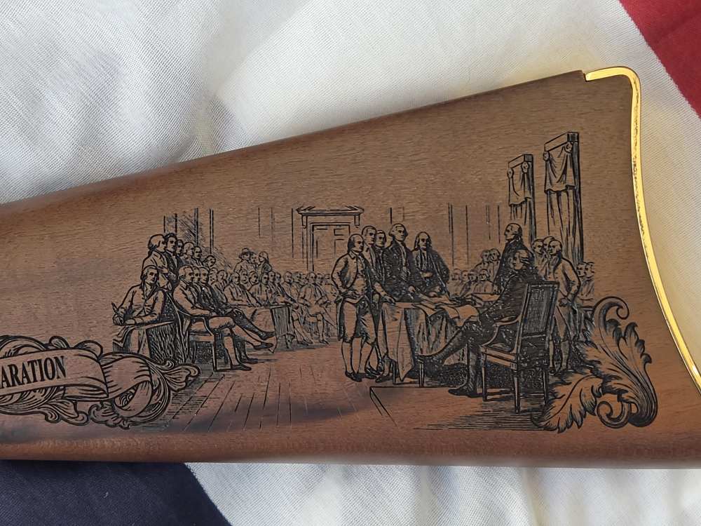 America 250th Anniversary Engraved Henry Golden Boy *Limited Edition -img-8