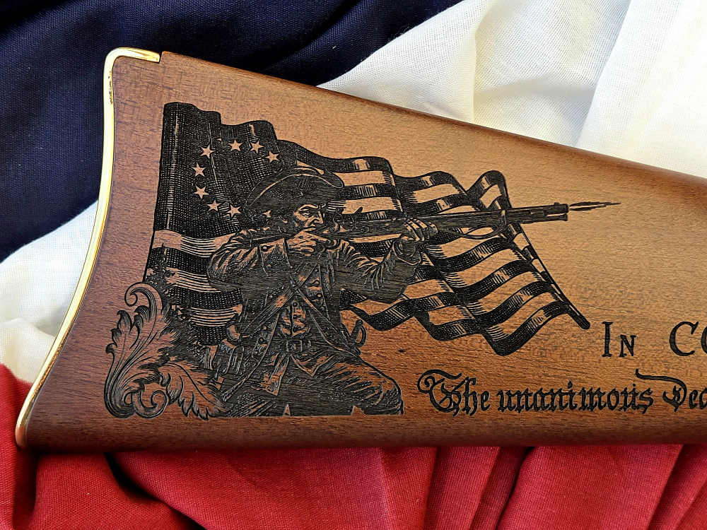 America 250th Anniversary Engraved Henry Golden Boy *Limited Edition -img-0