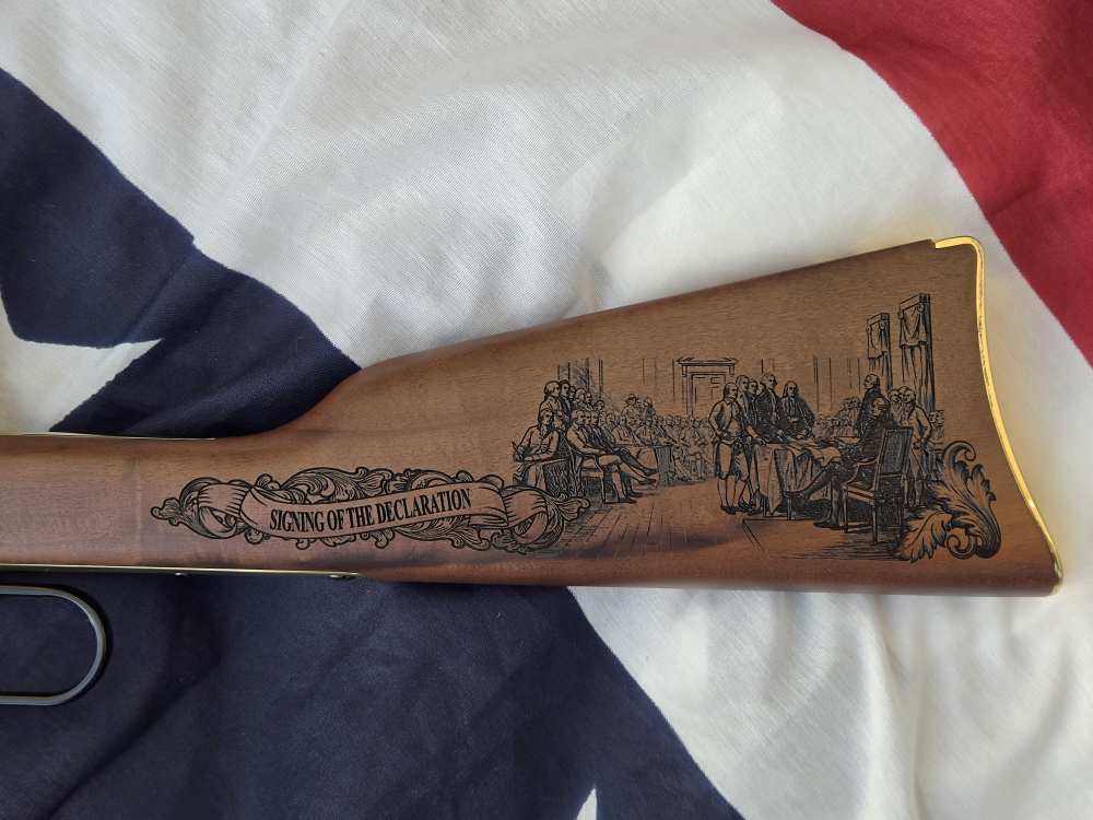 America 250th Anniversary Engraved Henry Golden Boy *Limited Edition -img-7