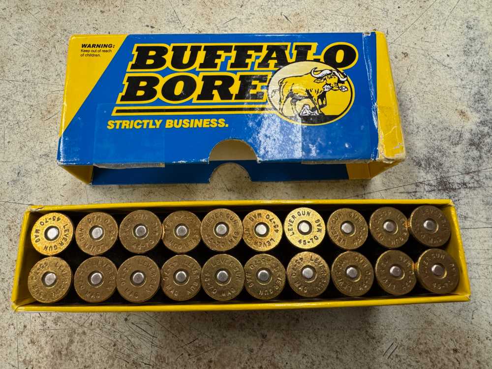 Buffalo Bore 45-70 430 gr HARD CAST LBT-LFN  20Rds NEW-img-2