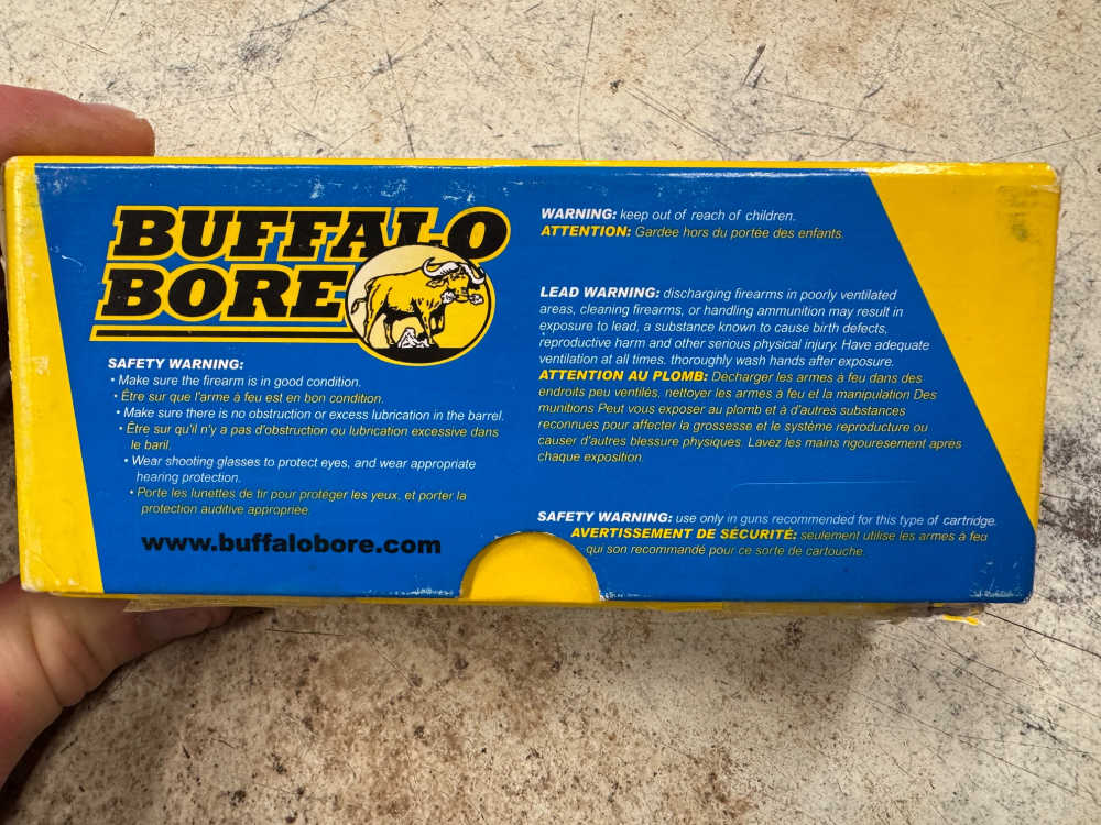 Buffalo Bore 45-70 430 gr HARD CAST LBT-LFN  20Rds NEW-img-4