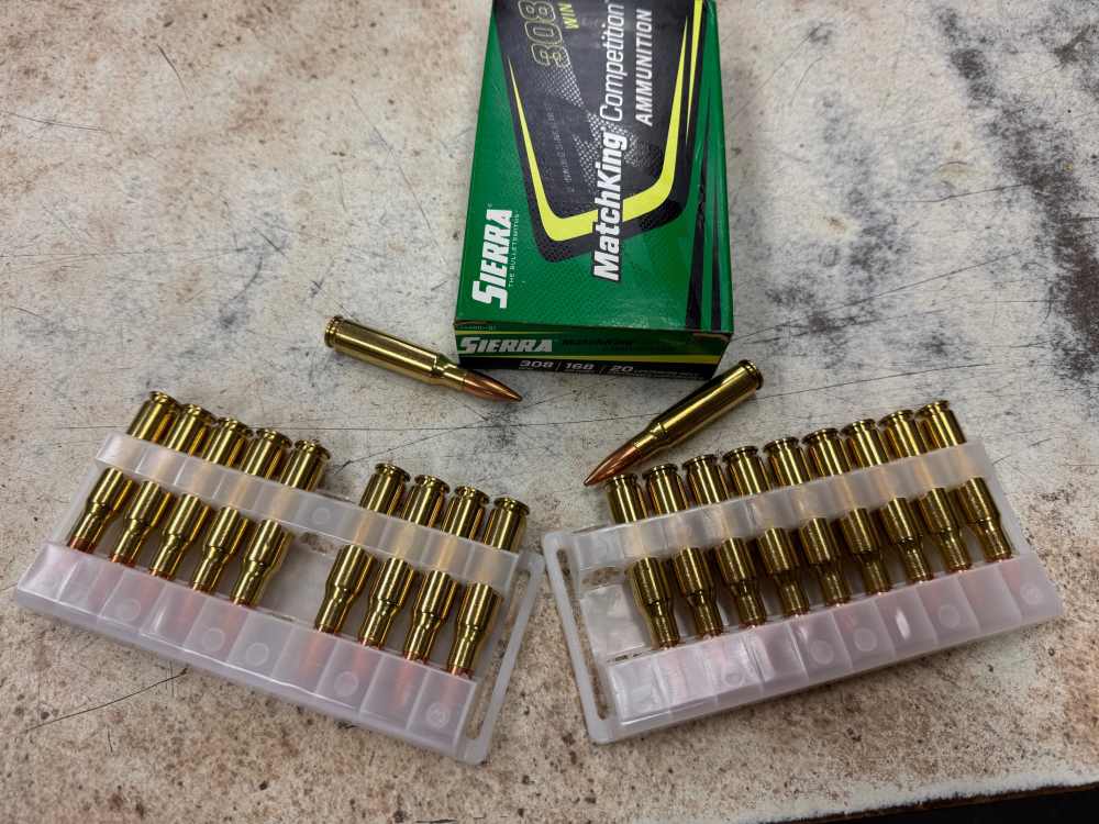 Sierra A2200-01 MatchKing Competition Ammo 308 Winchester 168Gr HPBT Box 20-img-1