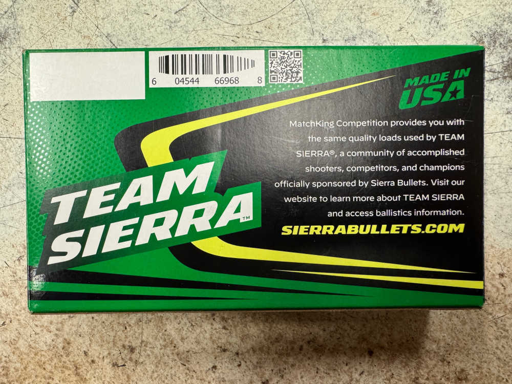 Sierra A2200-01 MatchKing Competition Ammo 308 Winchester 168Gr HPBT Box 20-img-4