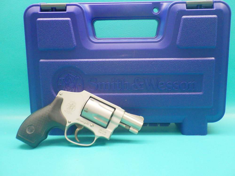 Smith & Wesson 642-2 .38 SPL +P 1.875" Bbl alloy, stainless, Factory Case-img-0