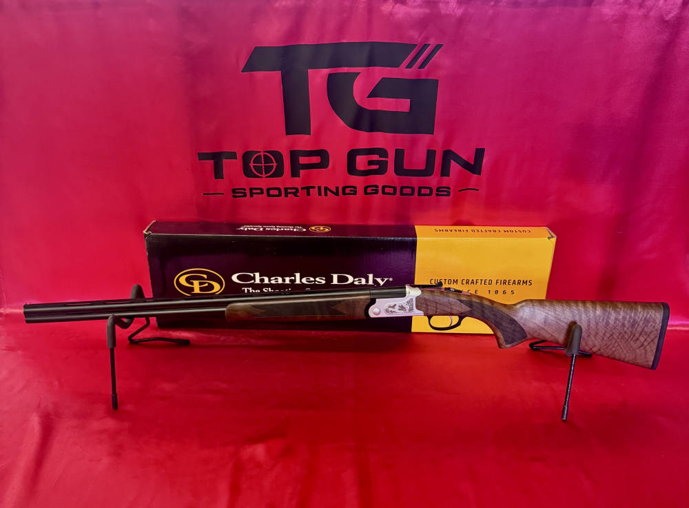 Charles Daly 202 Over/Under .410-Break Action-Walnut Stock-Bird Engravings-img-0