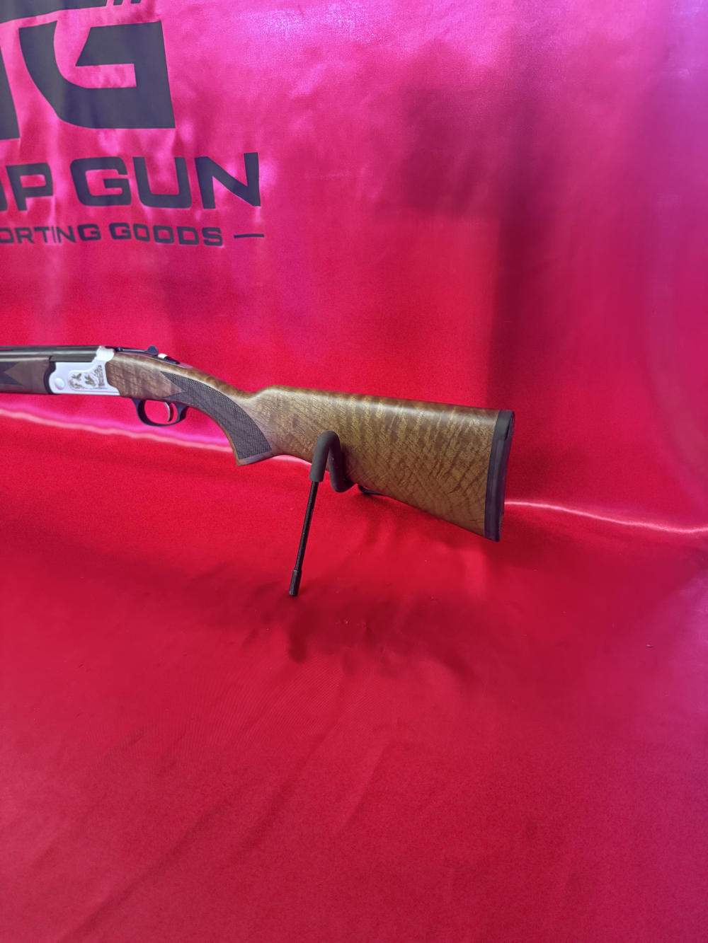 Charles Daly 202 Over/Under .410-Break Action-Walnut Stock-Bird Engravings-img-3