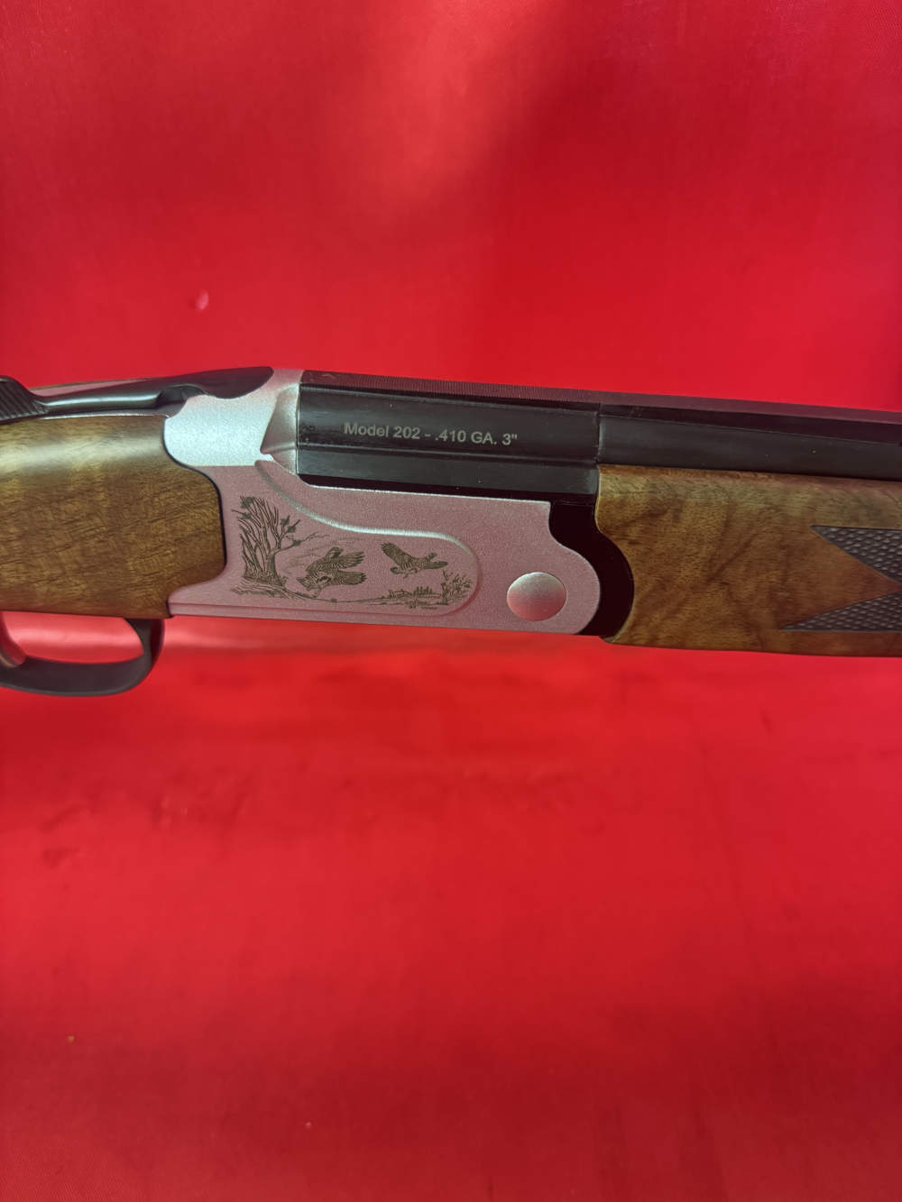 Charles Daly 202 Over/Under .410-Break Action-Walnut Stock-Bird Engravings-img-11