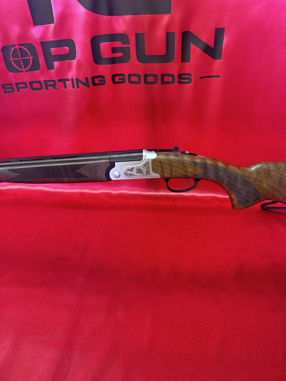 Charles Daly 202 Over/Under .410-Break Action-Walnut Stock-Bird Engravings-img-4