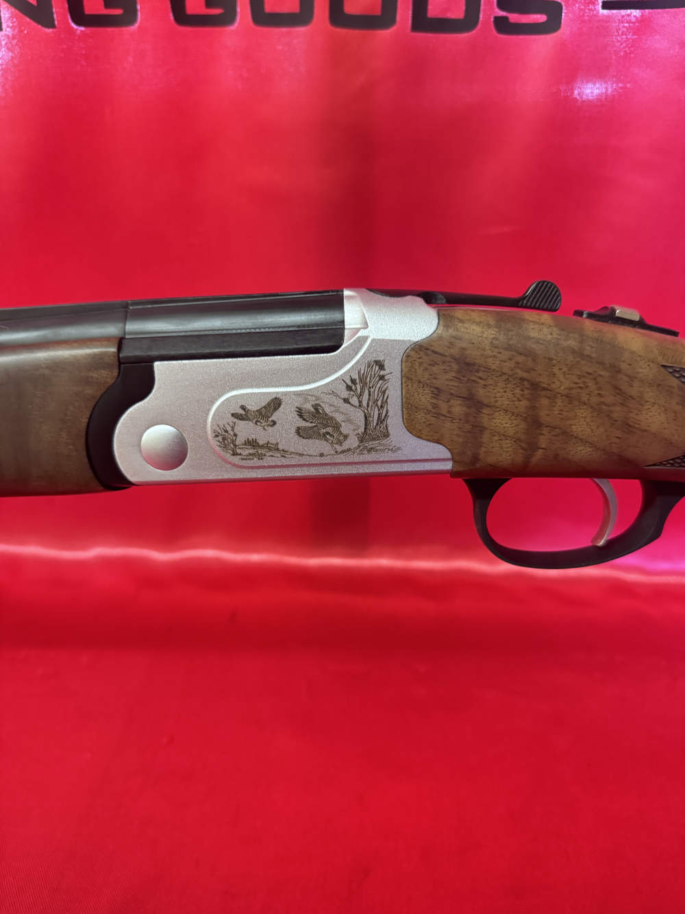 Charles Daly 202 Over/Under .410-Break Action-Walnut Stock-Bird Engravings-img-7