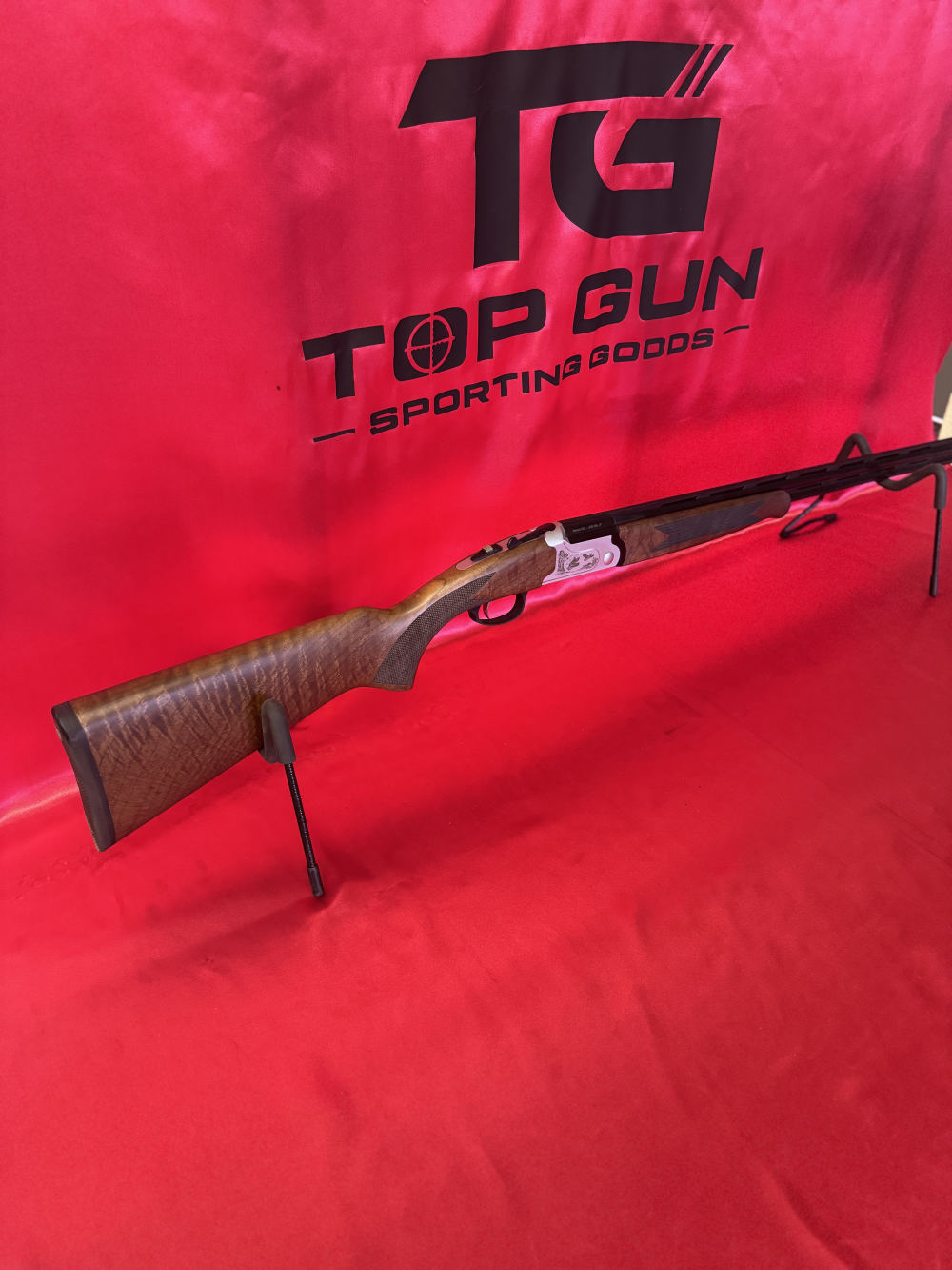 Charles Daly 202 Over/Under .410-Break Action-Walnut Stock-Bird Engravings-img-9