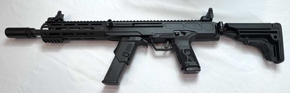 NEW PRICE!  Ruger LC Carbine, 45 ACP, Adj/Folding Stock, NcSTAR Scope-img-12