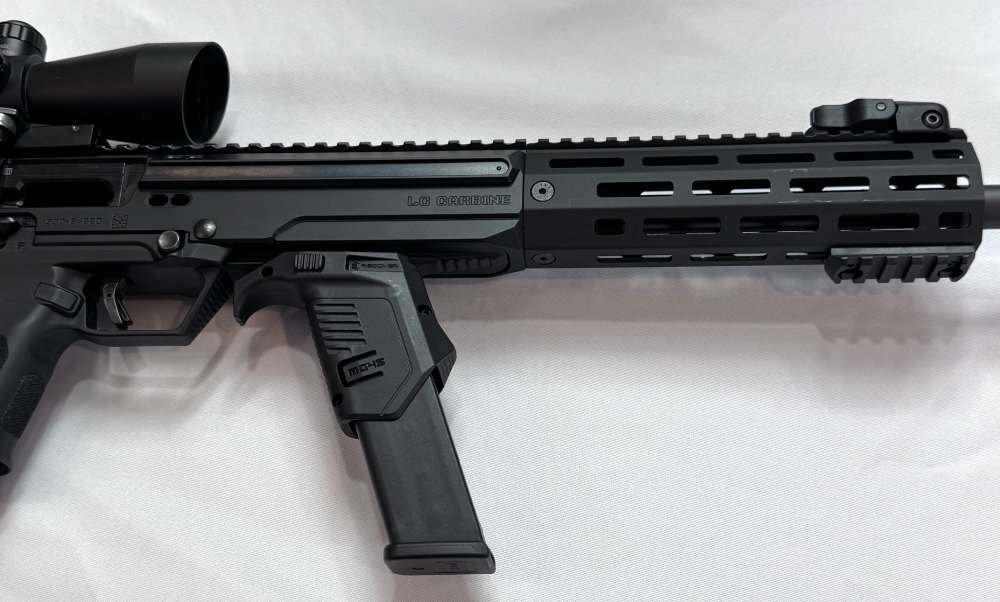 NEW PRICE!  Ruger LC Carbine, 45 ACP, Adj/Folding Stock, NcSTAR Scope-img-3