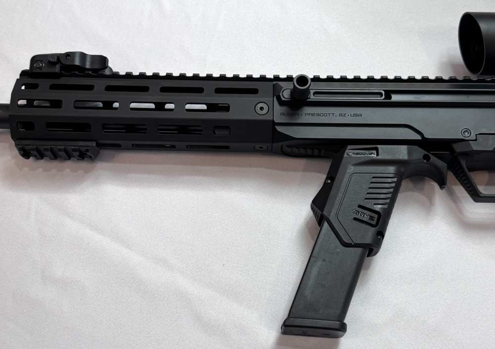 NEW PRICE!  Ruger LC Carbine, 45 ACP, Adj/Folding Stock, NcSTAR Scope-img-8