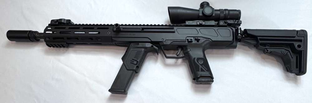 NEW PRICE!  Ruger LC Carbine, 45 ACP, Adj/Folding Stock, NcSTAR Scope-img-5