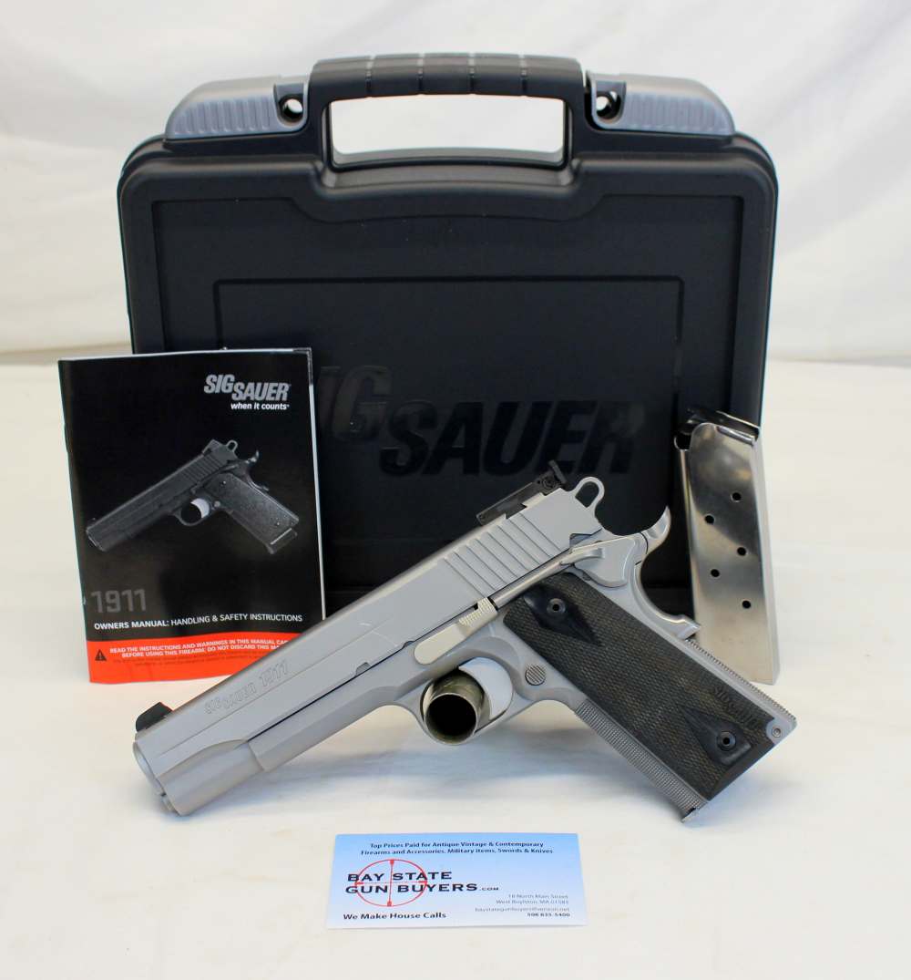 Sig Sauer 1911 TARGET PISTOL .45acp Box Manual Mags 1911Mm-45-S-TGT-img-0