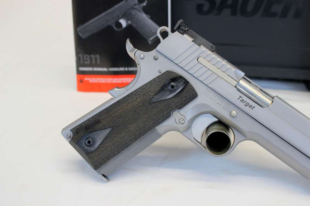 Sig Sauer 1911 TARGET PISTOL .45acp Box Manual Mags 1911Mm-45-S-TGT-img-6