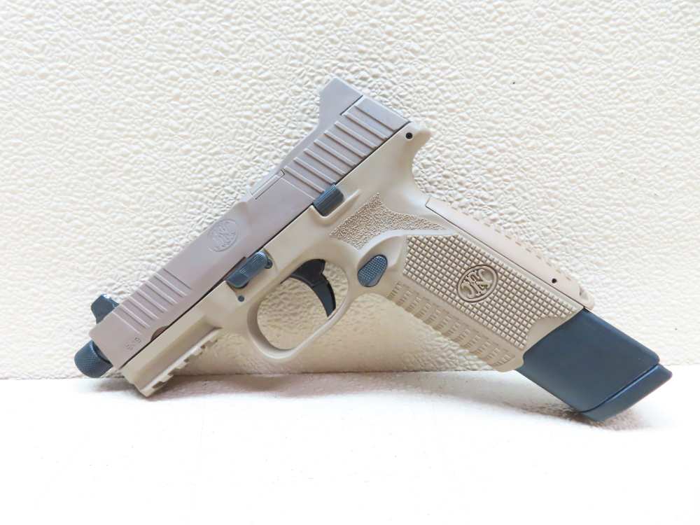 FN 509 Tactical Semi-Auto 9mm Pistol MOS, FDE 24rd Mag  NICE -img-0