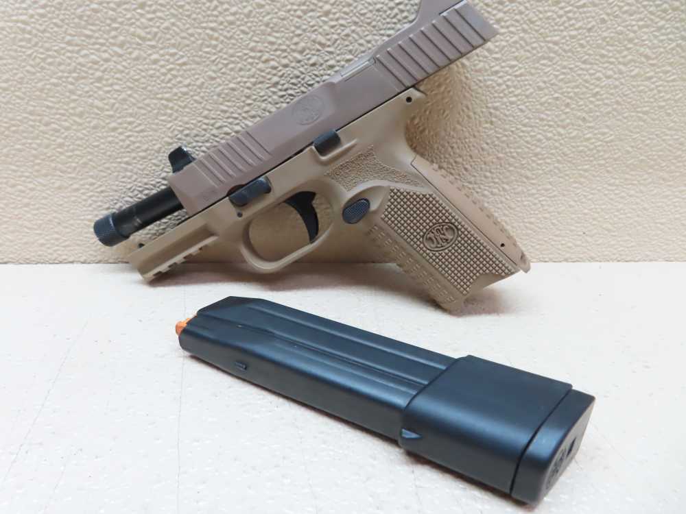 FN 509 Tactical Semi-Auto 9mm Pistol MOS, FDE 24rd Mag  NICE -img-18
