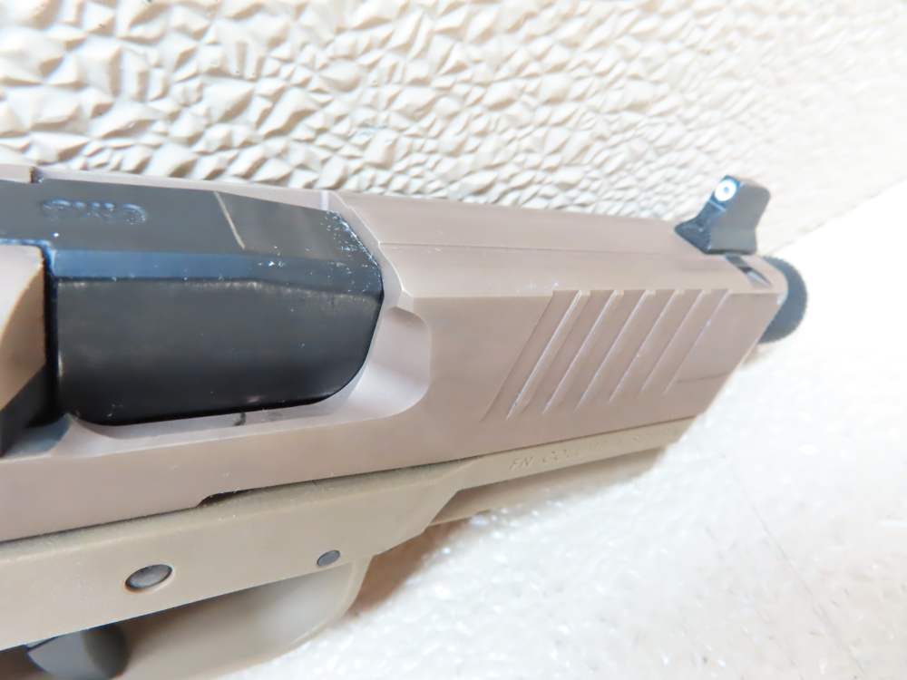 FN 509 Tactical Semi-Auto 9mm Pistol MOS, FDE 24rd Mag  NICE -img-7