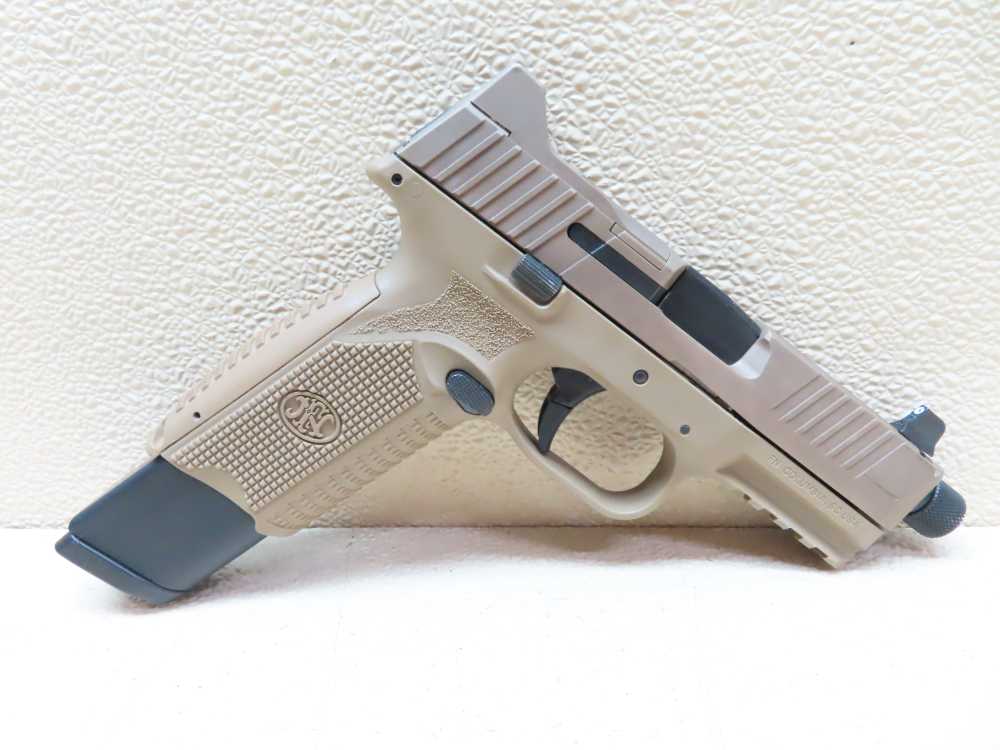 FN 509 Tactical Semi-Auto 9mm Pistol MOS, FDE 24rd Mag  NICE -img-1