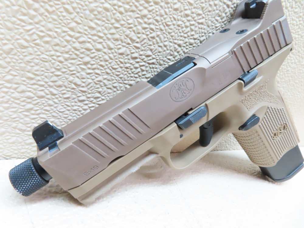 FN 509 Tactical Semi-Auto 9mm Pistol MOS, FDE 24rd Mag  NICE -img-12