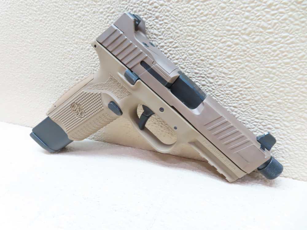 FN 509 Tactical Semi-Auto 9mm Pistol MOS, FDE 24rd Mag  NICE -img-2