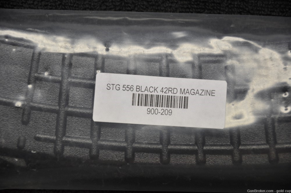 MSAR 42 RD CLEAR 5.56/.223 REM FACTORY ORIGINAL BLACK POLYMER MAGAZINE-img-0