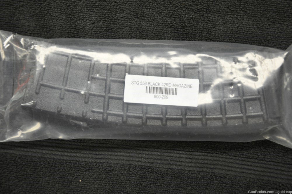 MSAR 42 RD CLEAR 5.56/.223 REM FACTORY ORIGINAL BLACK POLYMER MAGAZINE-img-8