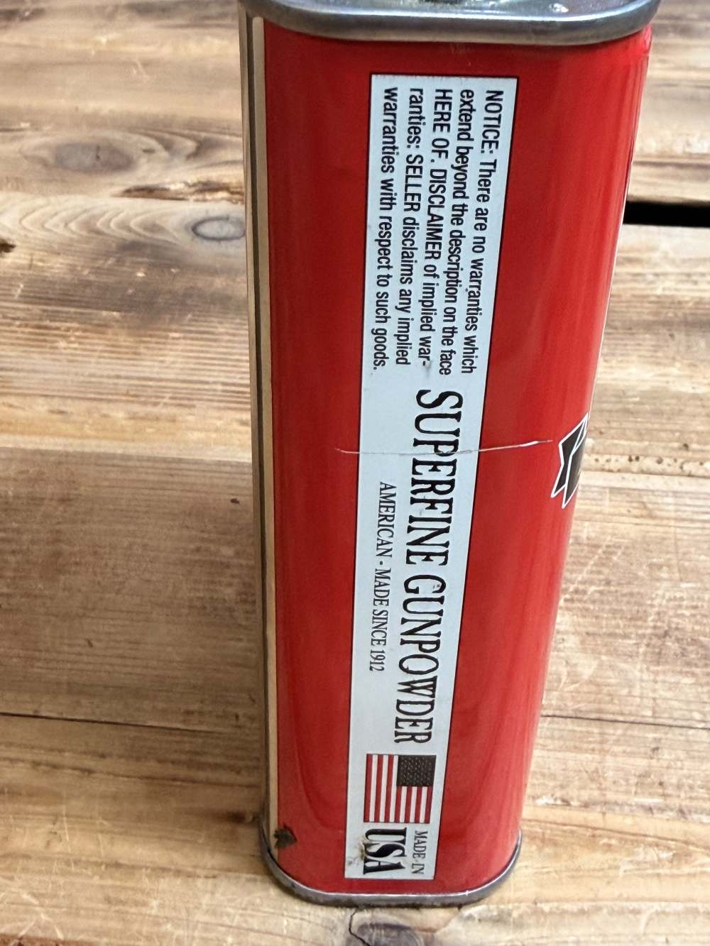 GOEX Fg Black Powder (1F) 1 lb. Can Rifle, Musket & Shotgun Powder-img-4