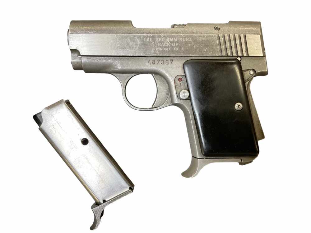 AMT Back Up 380, 380 ACP, Good! W/ 2 Mags!-img-0