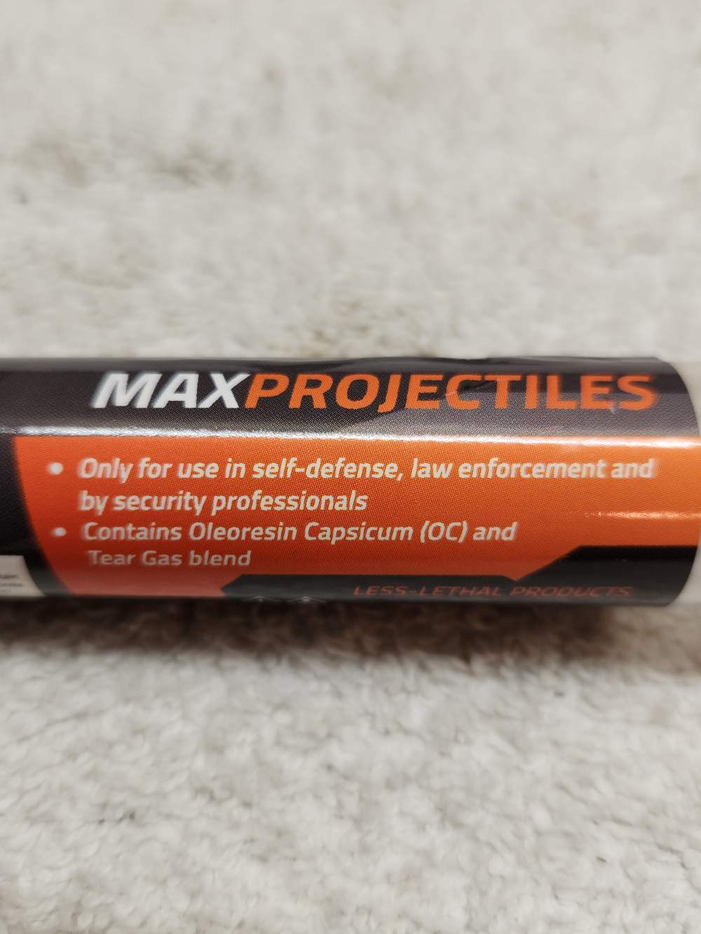 Byrna Max Projectiles OC Pepper Ball Ammo 5 Count Tube Less Lethal .68 Cal-img-1