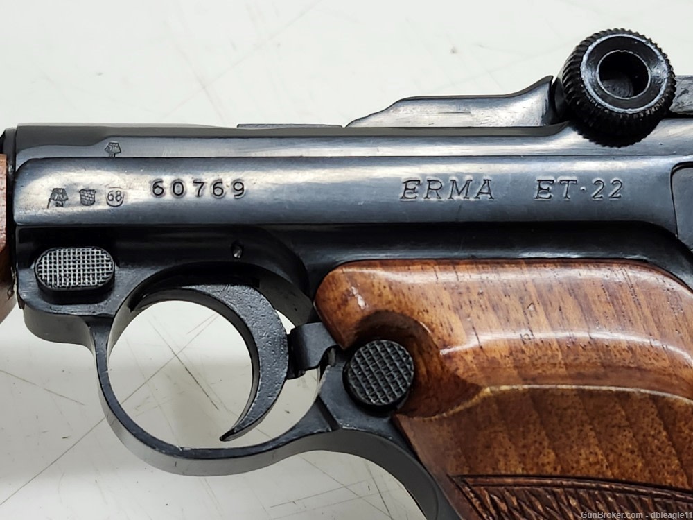 ERMA ET-22 NAVY .22 LR  11-3/4in Bbl FACTORY CARDBOARD BOX & MORE-img-21