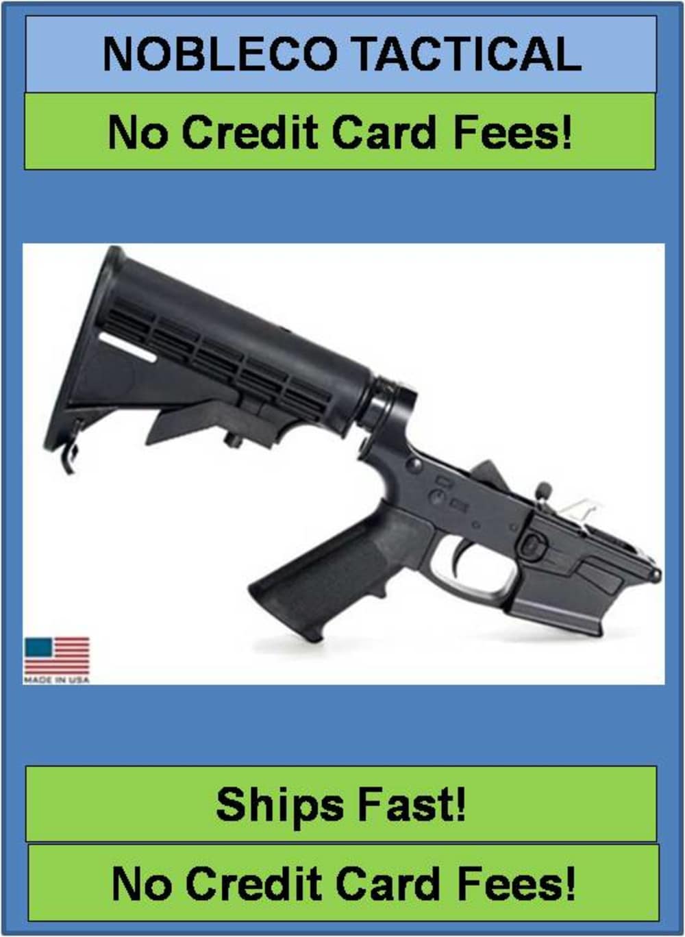 KE Arms 9mm Billet KE-9 Complete Lower Mil-Spec for Glock Mags -img-0
