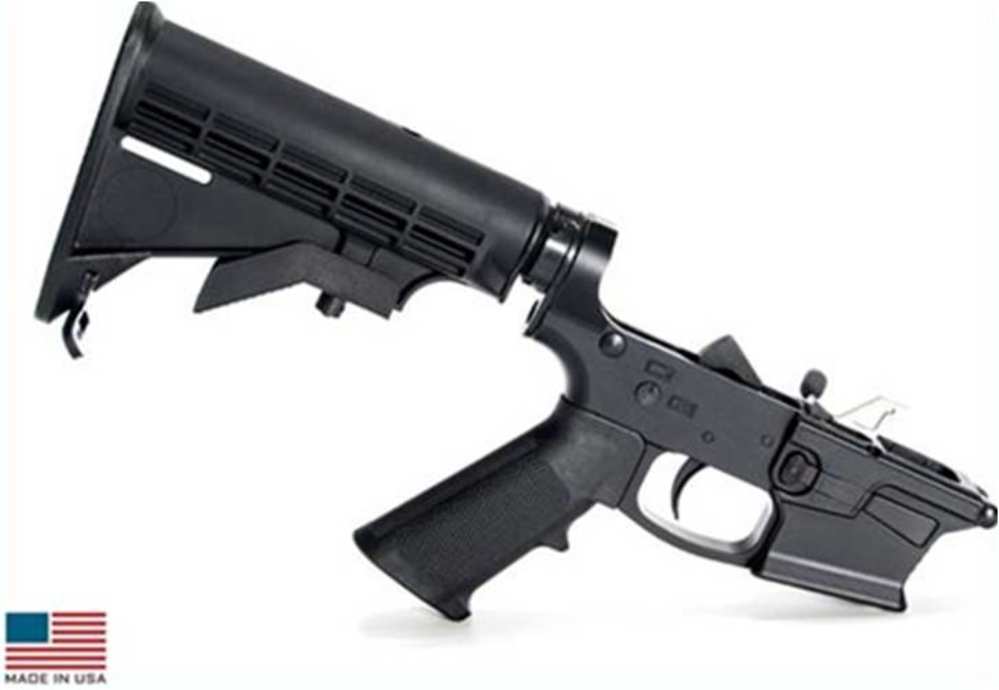 KE Arms 9mm Billet KE-9 Complete Lower Mil-Spec for Glock Mags -img-1