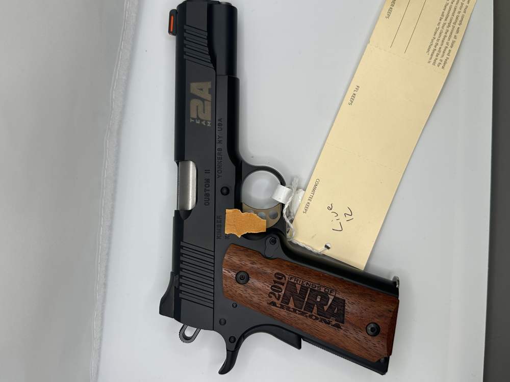 Kimber Custom II 1911 .45 ACP “Friends of Arizona NRA 2019” Engraved NIB-img-3