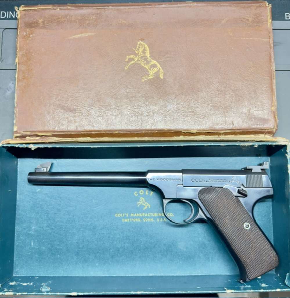1935 Colt The Woodsman .22lr 6.5" Barrel 10 Round Magazine-img-0