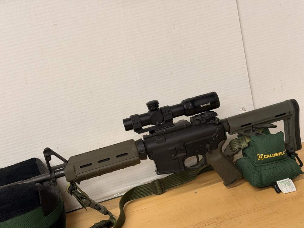 Bushmaster XM15-E2S W/Binary Trigger and Bushnell 1x Scope-img-0