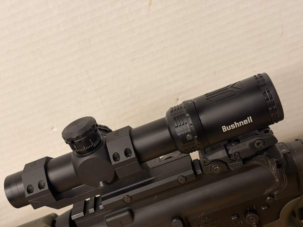 Bushmaster XM15-E2S W/Binary Trigger and Bushnell 1x Scope-img-5
